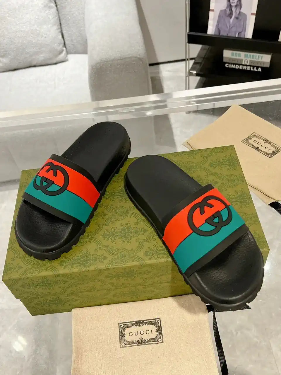 Gucci Women Men Slippers  Fashion Shoes G53889