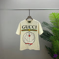 Gucci Women Men T-shirts Wholesale Gucci Short Sleeve Clothing G60855