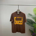 Gucci Women Men T-shirts Wholesale Gucci Short Sleeve Clothing G60858