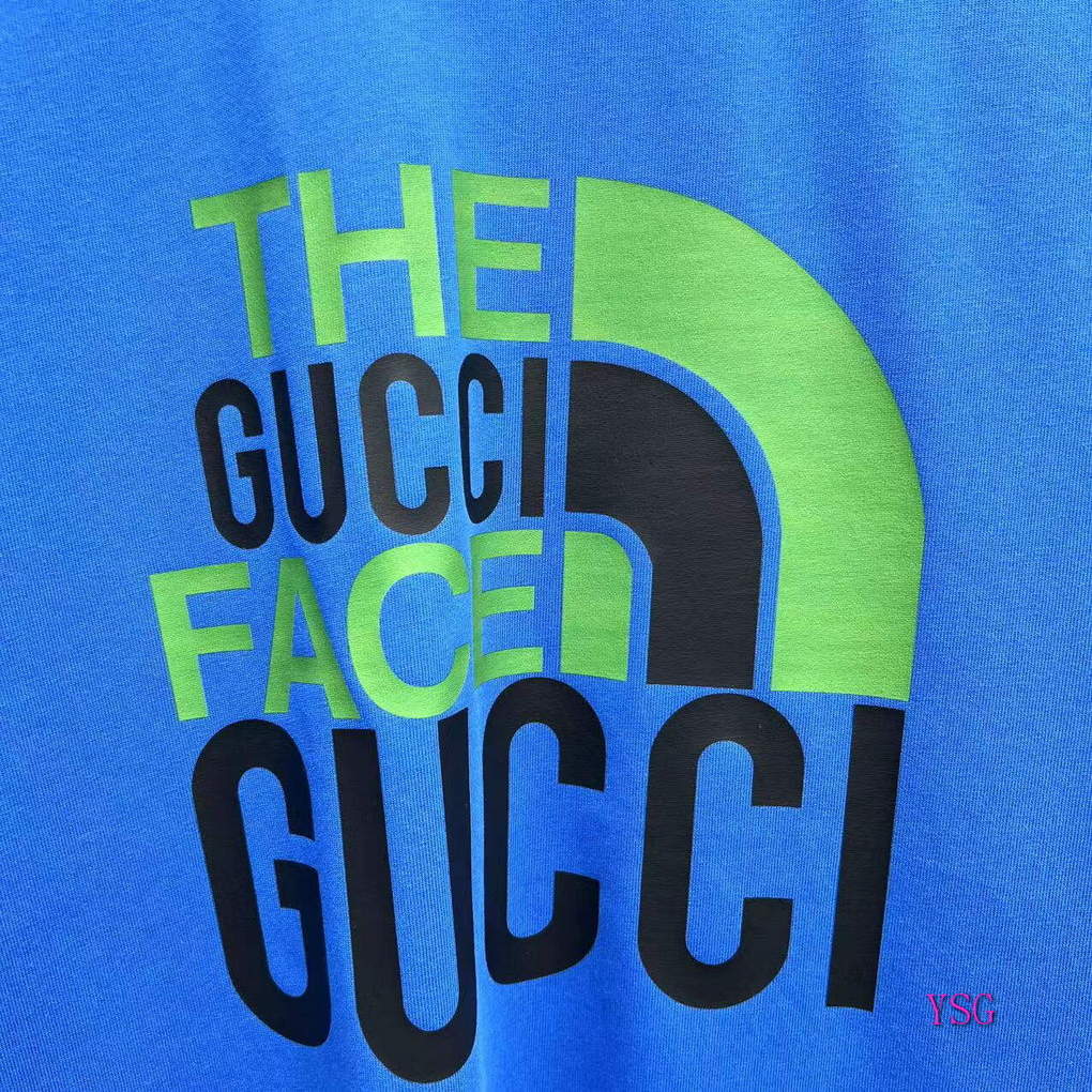 Gucci Women Men T-shirts Wholesale Gucci Short Sleeve Clothing G60880