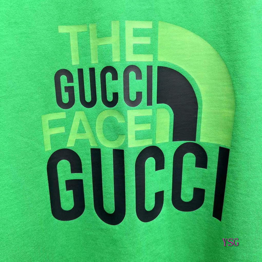 Gucci Women Men T-shirts Wholesale Gucci Short Sleeve Clothing G60882