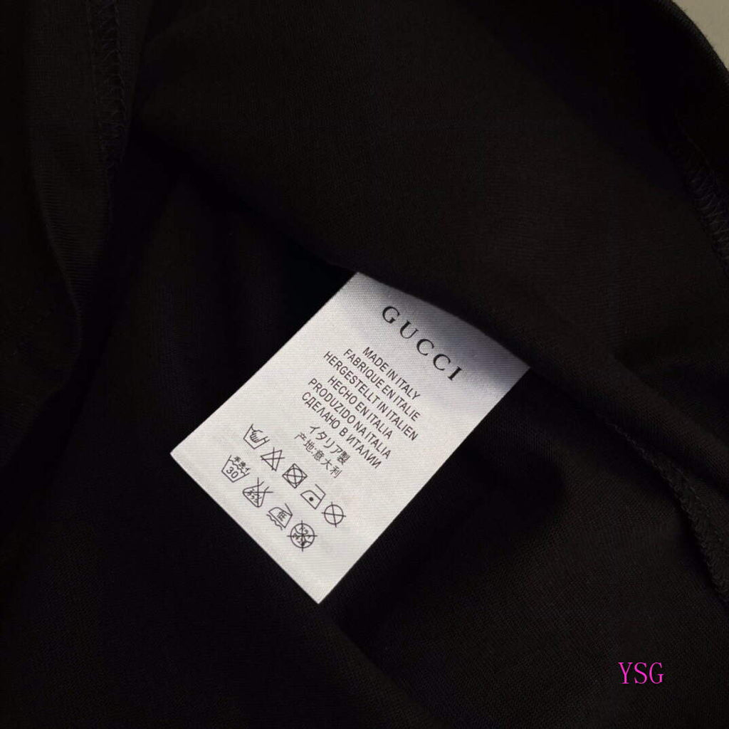 Gucci Women Men T-shirts Wholesale Gucci Short Sleeve Clothing G60920