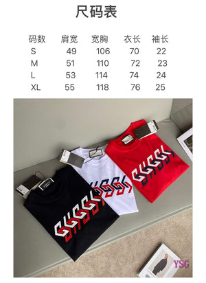 Gucci Women Men T-shirts Wholesale Gucci Short Sleeve Clothing G60923 - S - View 2