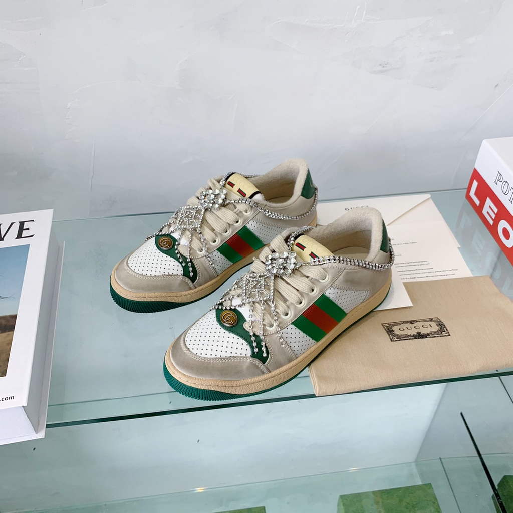 Gucci Women Men's Screener GG Sneaker G18729
