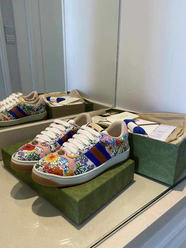 Gucci Women Men's Screener GG Sneaker G18731