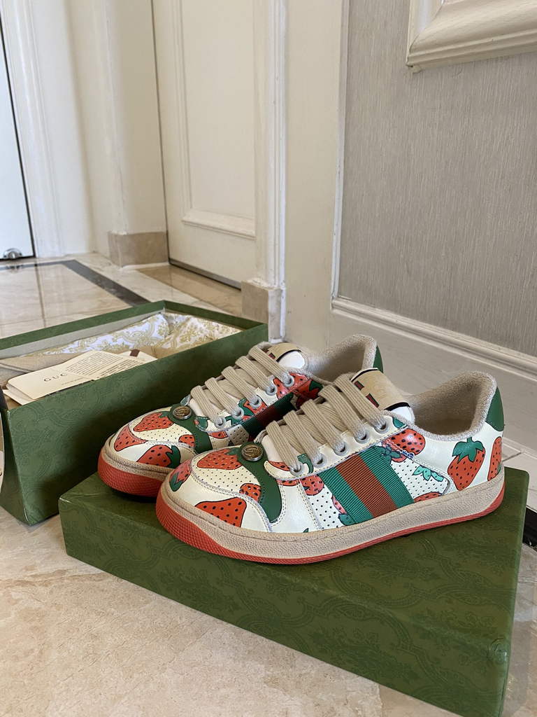Gucci Women Men's Screener GG Sneaker G18732