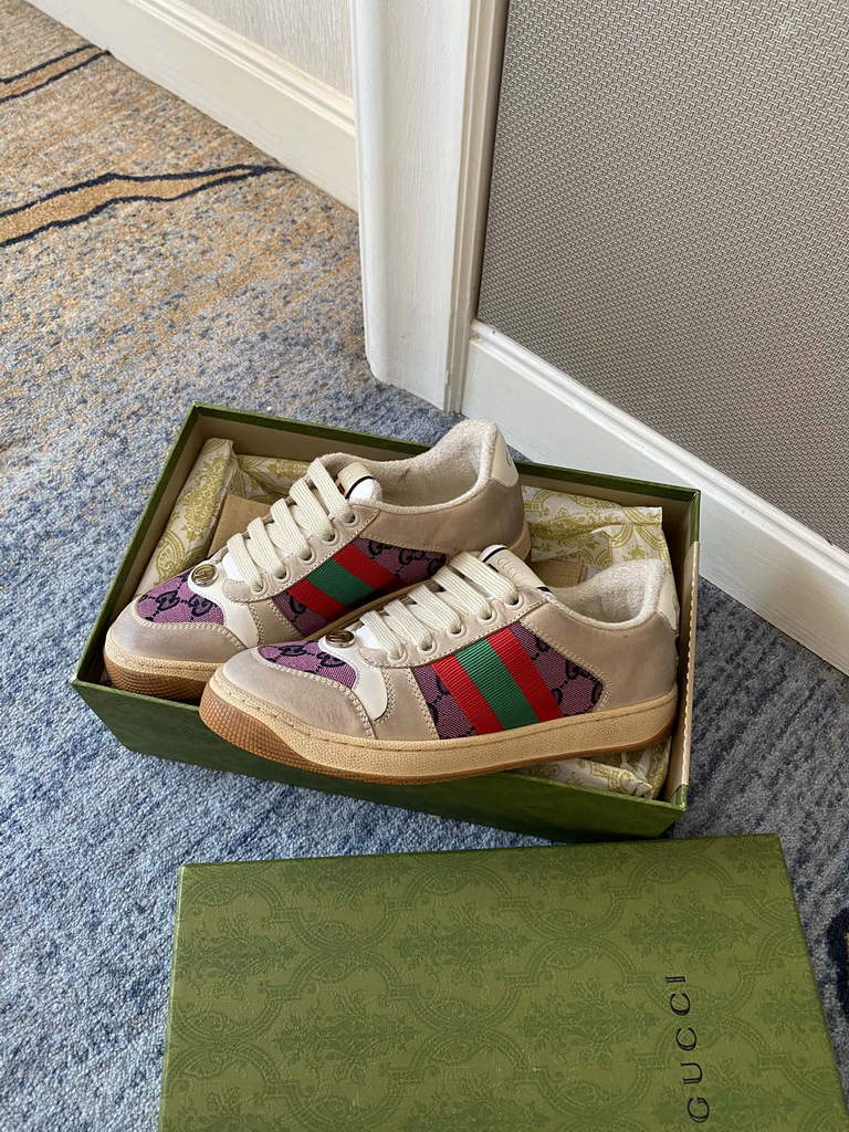Gucci Women Men's Screener GG Sneaker G18737