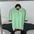 Gucci Women New Wool Blend Polo Shirt G85271 - S - View 1