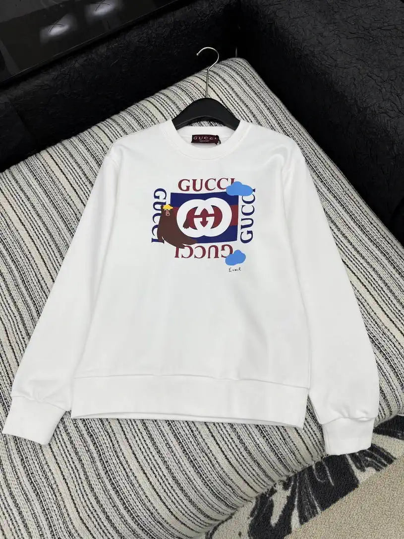 Gucci Women printing Letter sweatshirt T-shirt  G11138