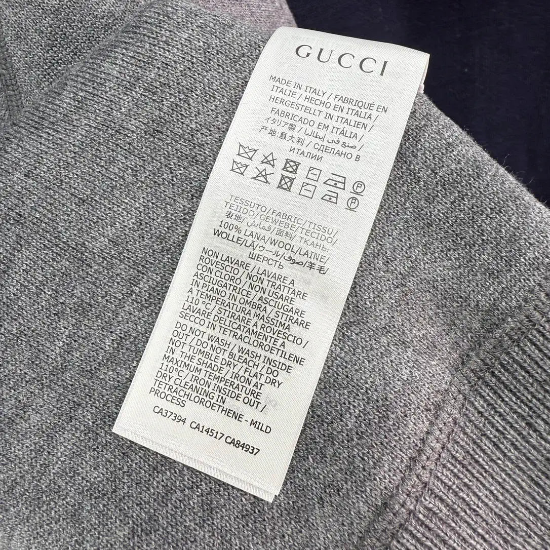 Gucci Women Reversible zip-up knitted jacket hoodie G11141