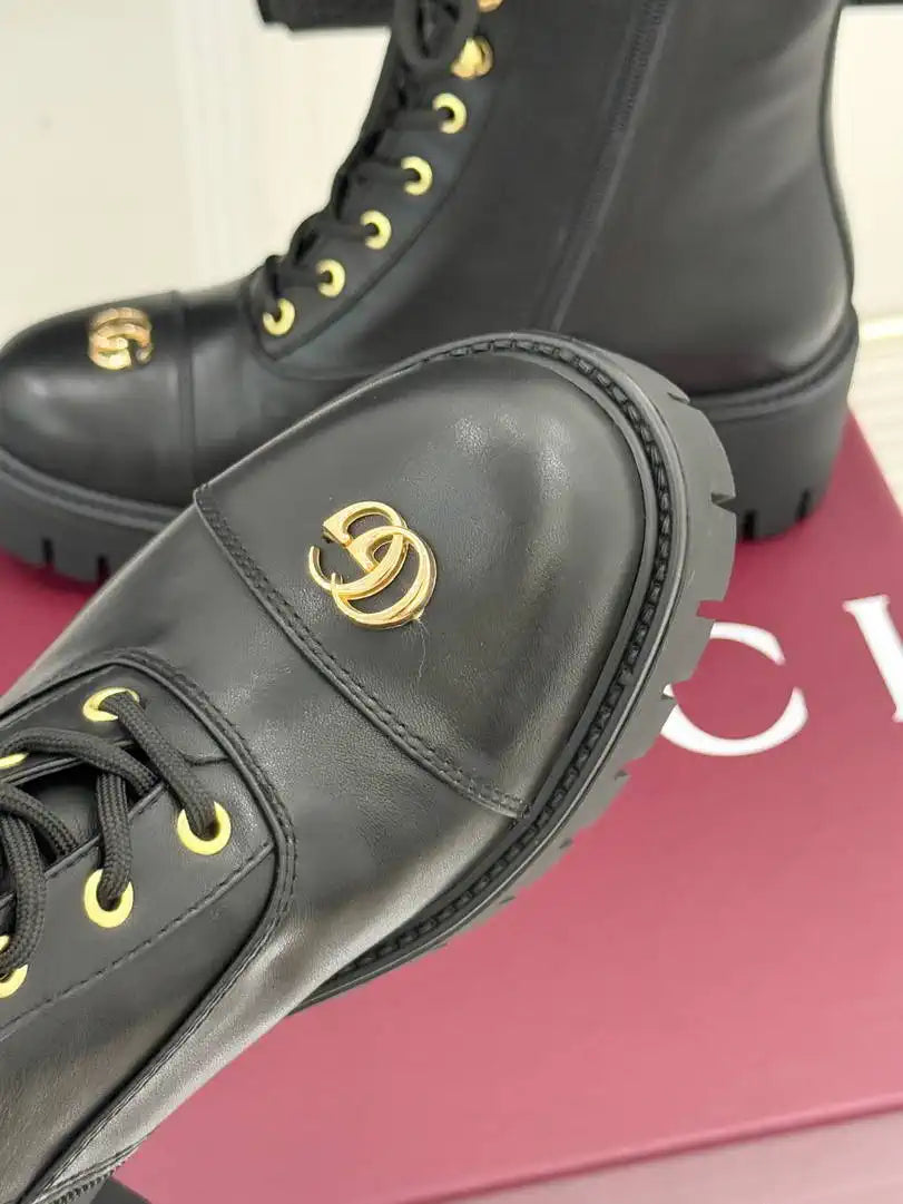 Gucci Women Shoes Martens boots ankle G77350