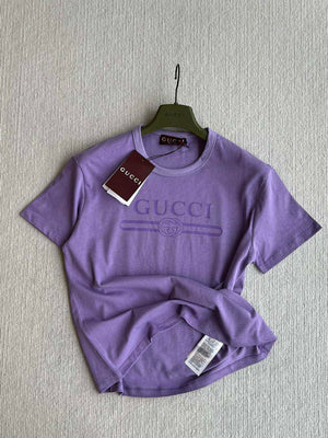 Gucci Women Slogan cotton short-sleeved T-shirt G85286 - S - View 5