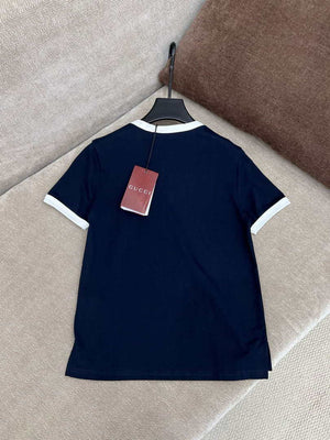 Gucci Women Slogan cotton short-sleeved T-shirt G85287 - S - View 2