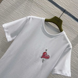 Gucci Women Slogan cotton short-sleeved T-shirt G85288 - S - View 2