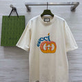 Gucci Women Slogan cotton short-sleeved T-shirt G85289 - S - View 1
