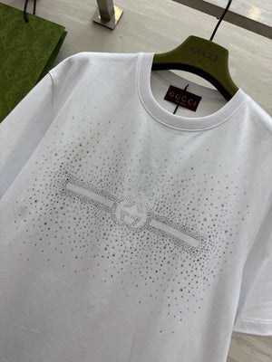 Gucci Women Slogan cotton short-sleeved T-shirt G85294 - S - View 3