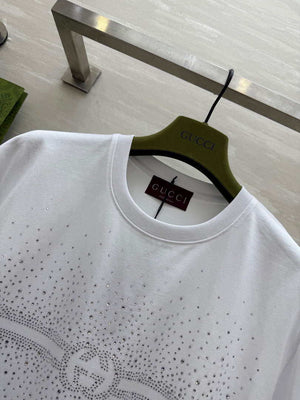 Gucci Women Slogan cotton short-sleeved T-shirt G85294 - S - View 4