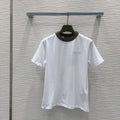 Gucci Women Slogan cotton short-sleeved T-shirt G85296