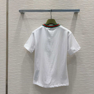 Gucci Women Slogan cotton short-sleeved T-shirt G85296 - S - View 8
