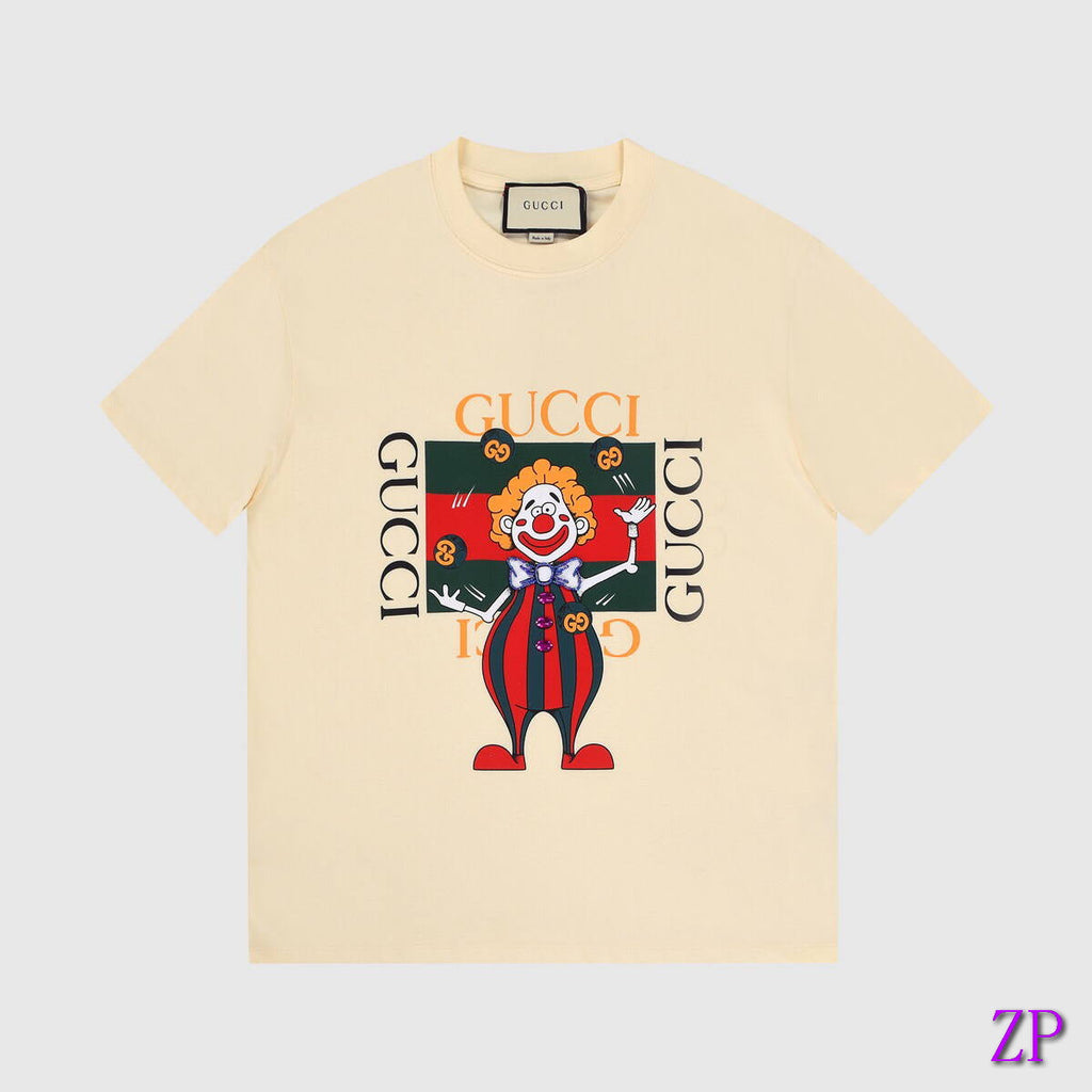 Gucci Women T-shirts Wholesale Short Sleeve Clothing G60862