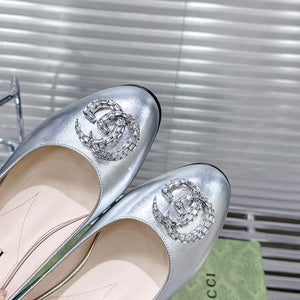 Gucci Women's Ballet Flat With Fashion Shoes G53203 - Euro 35=US 4 - View 8