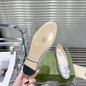 Gucci Women's Ballet Flat With Fashion Shoes G53203 - Euro 35=US 4 - View 9