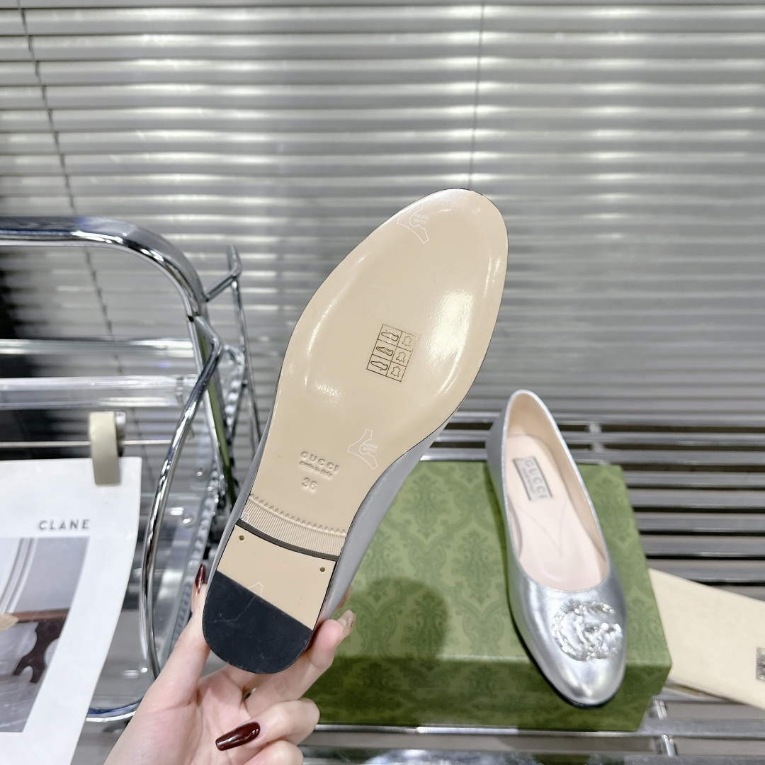 Gucci Women's Ballet Flat With Fashion Shoes G53203