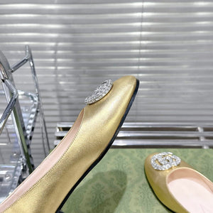 Gucci Women's Ballet Flat With Fashion Shoes G53204 - Euro 35=US 4 - View 6
