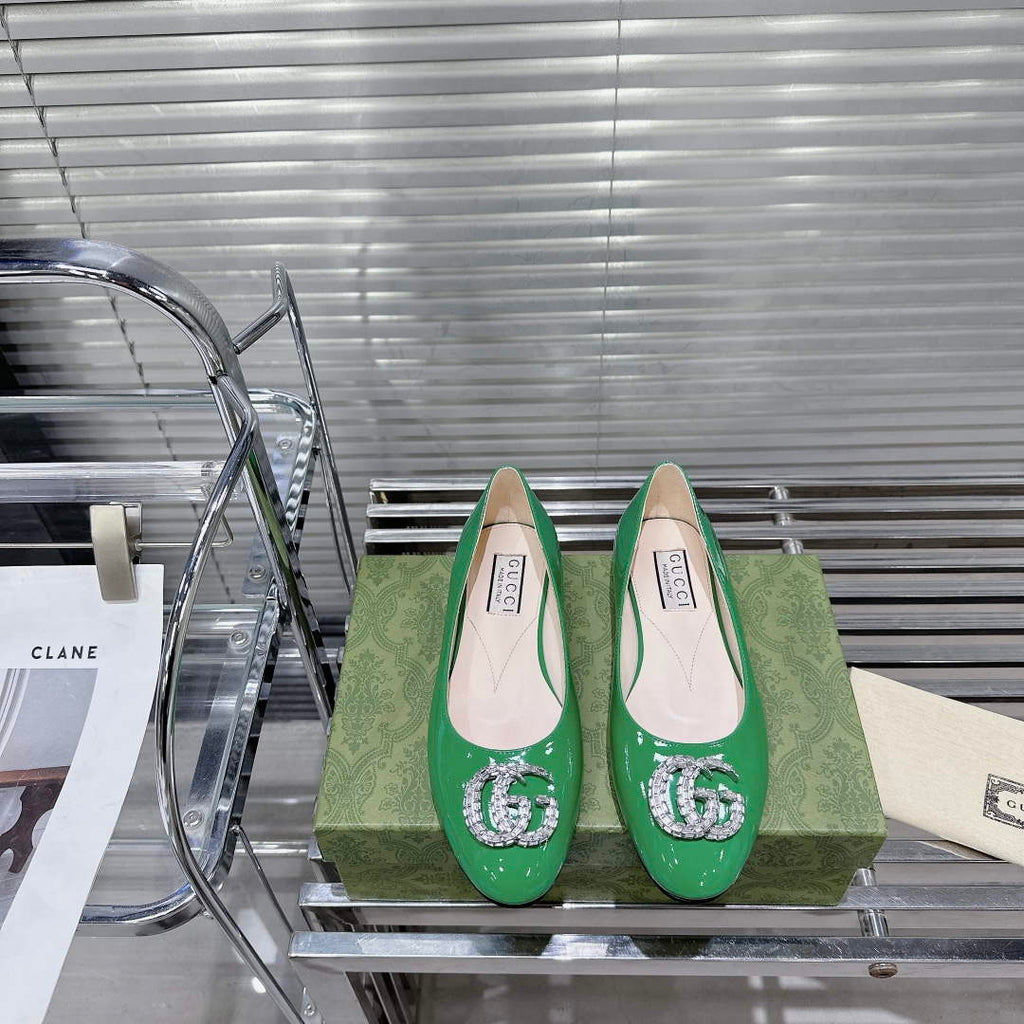 Gucci Women's Ballet Flat With Fashion Shoes G53205