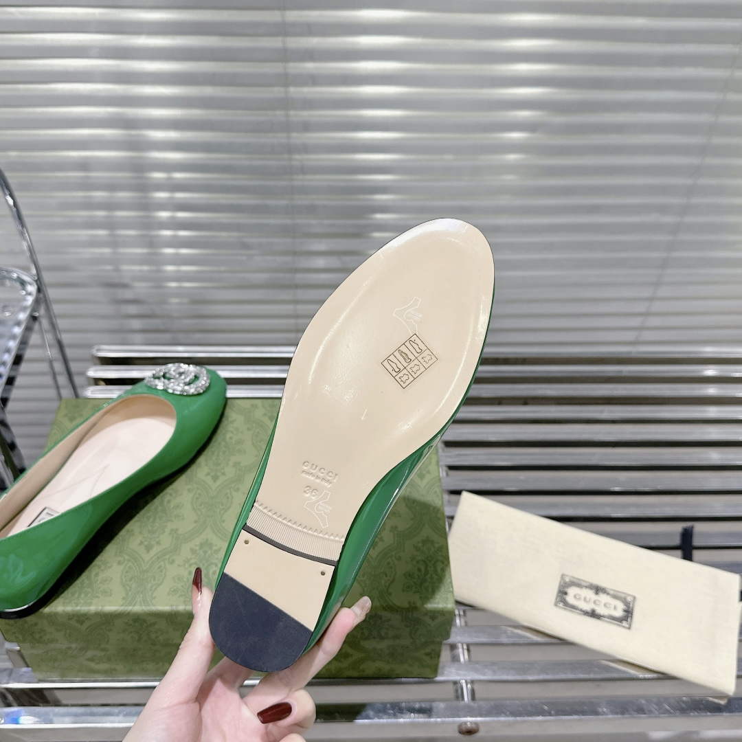 Gucci Women's Ballet Flat With Fashion Shoes G53205