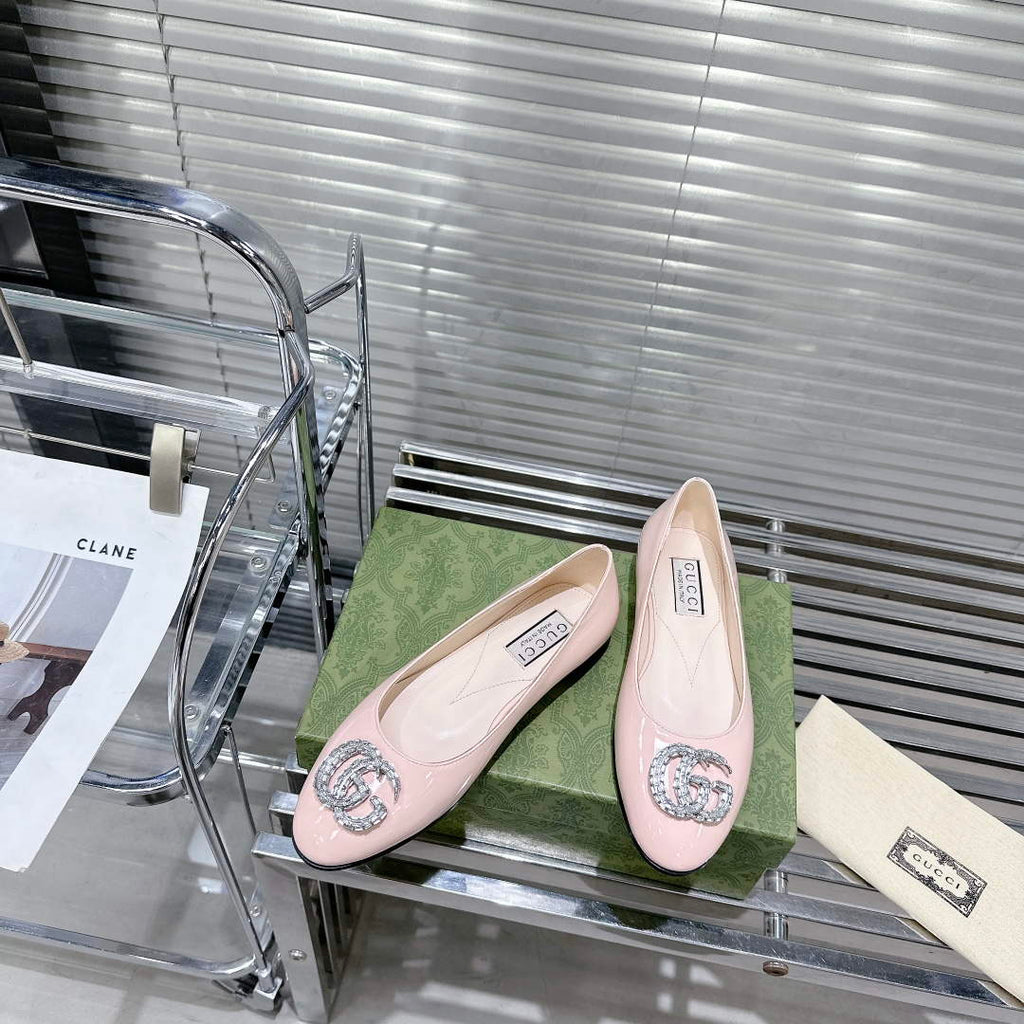 Gucci Women's Ballet Flat With Fashion Shoes G53206