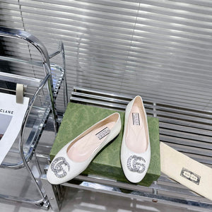 Gucci Women's Ballet Flat With Fashion Shoes G53207 - Euro 35=US 4 - View 3