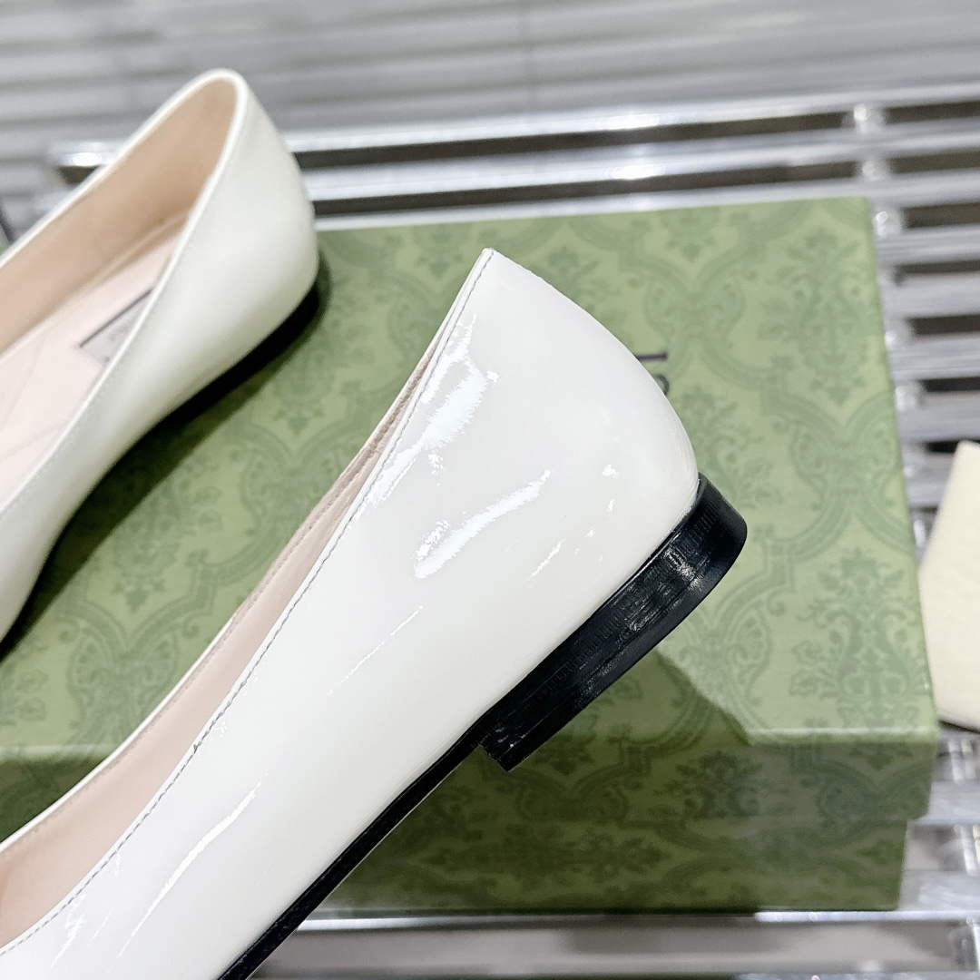 Gucci Women's Ballet Flat With Fashion Shoes G53207 - Euro 35=US 4 - View 6