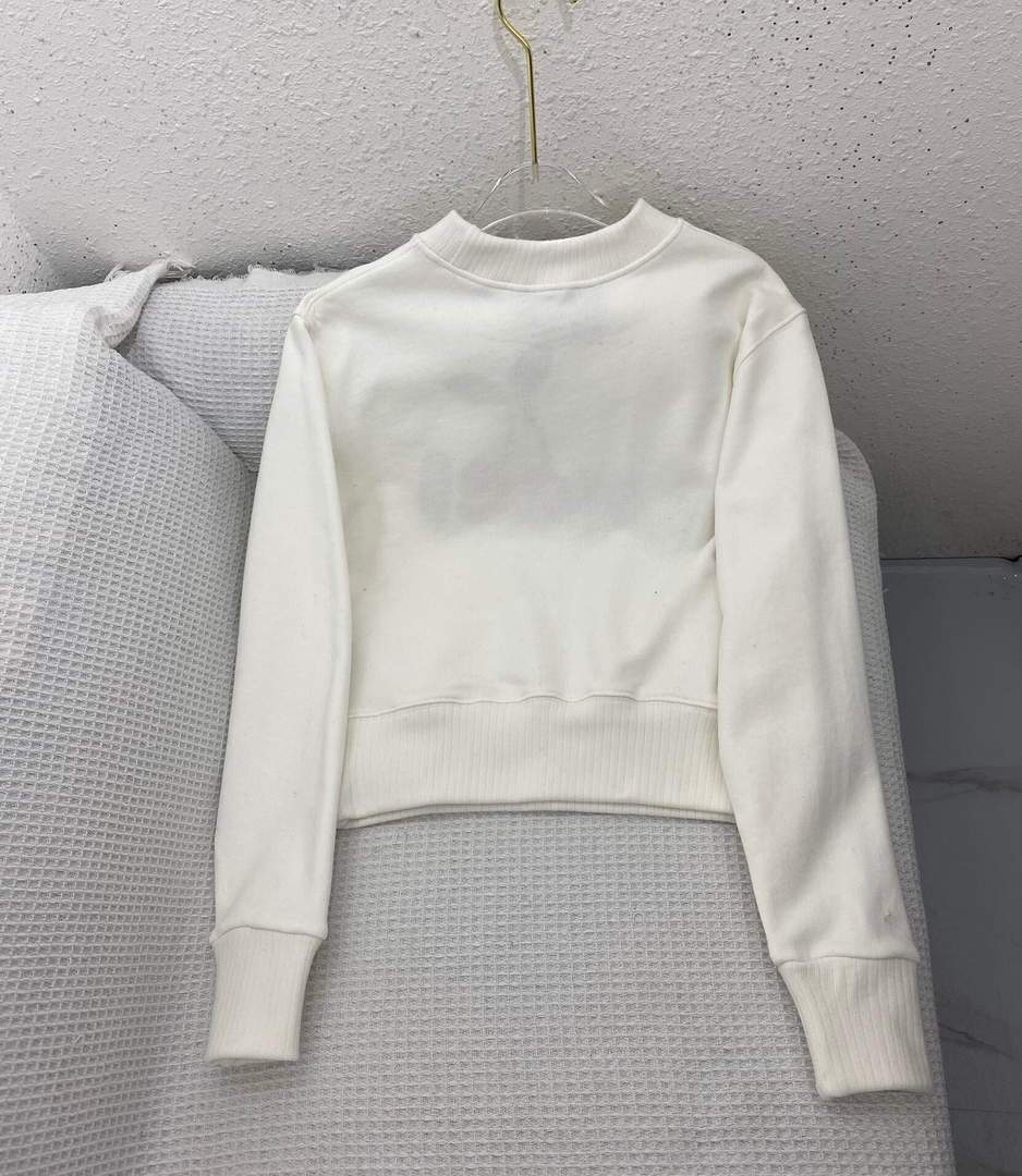 Gucci Women's Clothing Letter Embroidered Cherry Sweatshirt 38118