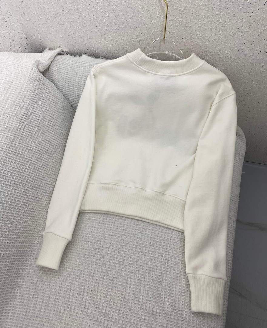 Gucci Women's Clothing Letter Embroidered Cherry Sweatshirt 38118