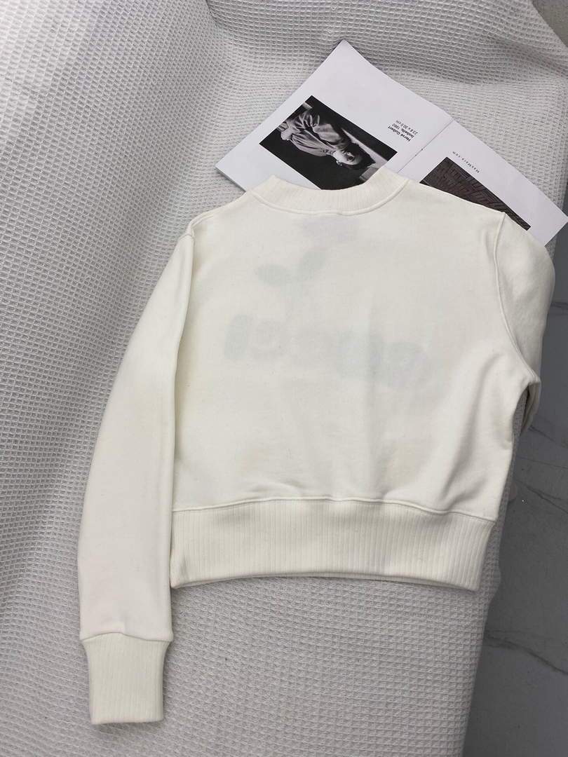 Gucci Women's Clothing Letter Embroidered Cherry Sweatshirt 38118