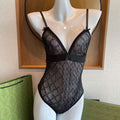 Gucci Women's GG Stretch Jersey Bikini 689000 - S - View 1