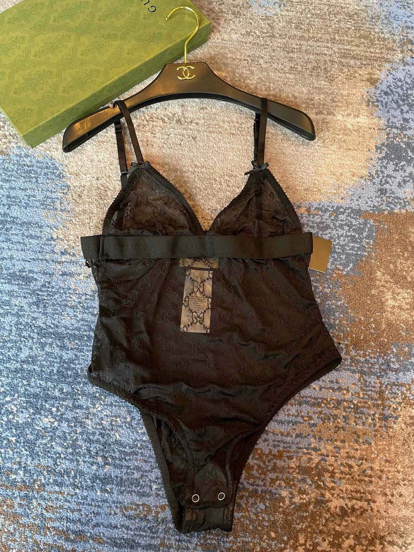 Gucci Women's GG Stretch Jersey Bikini 689000