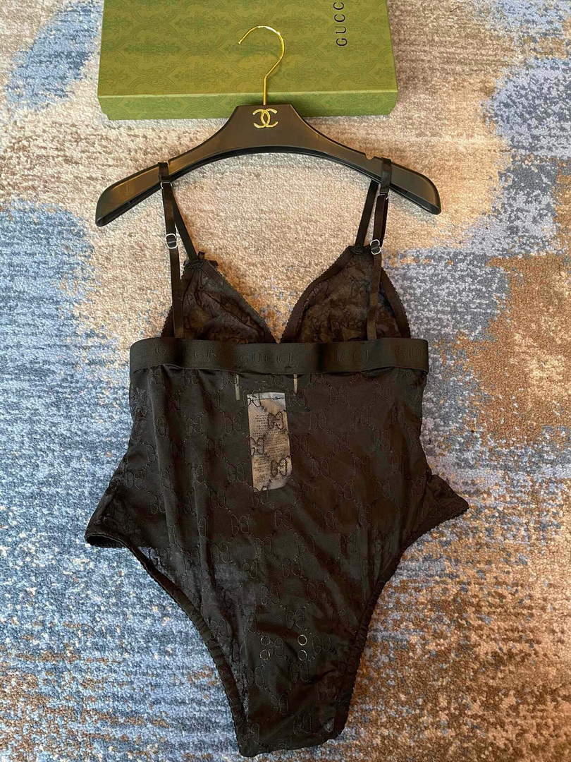 Gucci Women's GG Stretch Jersey Bikini 689000