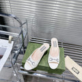 Gucci Women's Horsebit Sandal Fashion Shoes G53197 - Euro 35=US 4 - View 1
