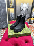Gucci Women's Men's Fashion Shoes Lace-up Boots G77343