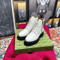 Gucci Women's Men's Fashion Shoes Lace-up Boots G77345 - US 4=Euro 35 - View 1