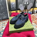 Gucci Women's Men's Fashion Shoes Lace-up Boots G77346 - US 4=Euro 35 - View 1