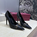 Gucci Women's Pointed-toe High Heels Shoes 9.5cm G86230 - Euro 35=US 4 - View 1