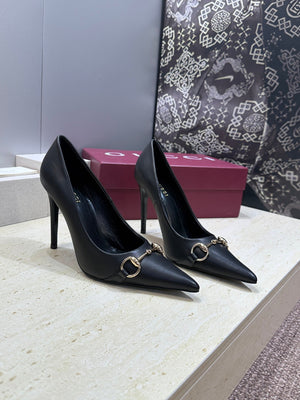 Gucci Women's Pointed-toe High Heels Shoes 9.5cm G86230 - Euro 35=US 4 - View 1