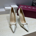 Gucci Women's Pointed-toe High Heels Shoes 9.5cm G86231 - Euro 35=US 4 - View 1