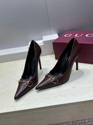 Gucci Women's Pointed-toe High Heels Shoes 9.5cm G86232 - Euro 35=US 4 - View 3