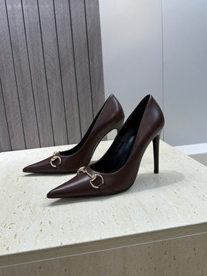 Gucci Women's Pointed-toe High Heels Shoes 9.5cm G86232 - Euro 35=US 4 - View 5