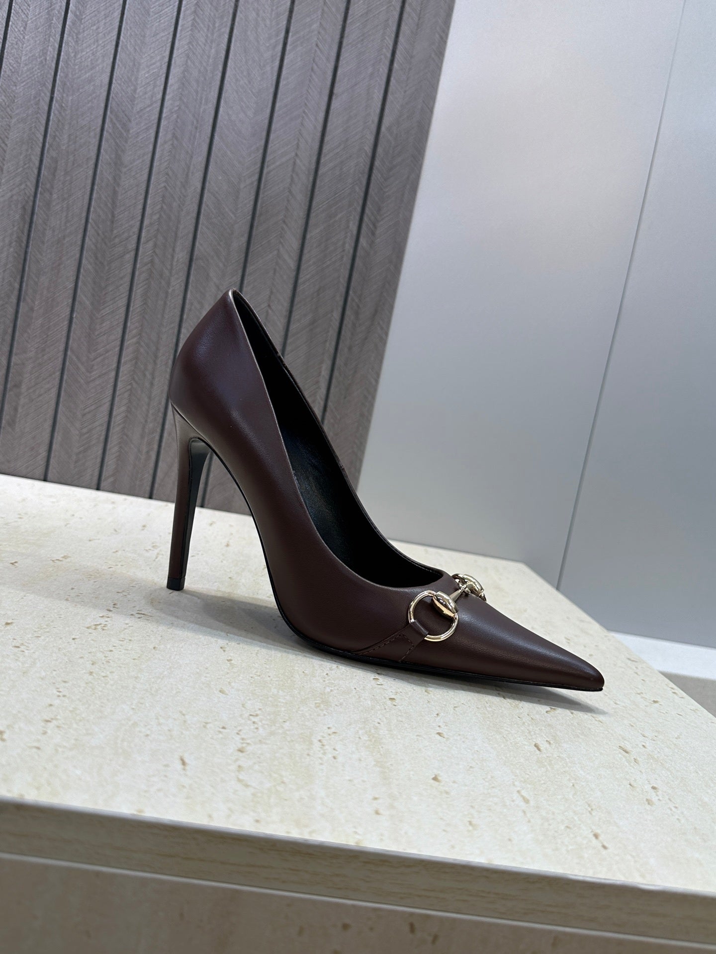 Gucci Women's Pointed-toe High Heels Shoes 9.5cm G86232 - Euro 35=US 4 - View 6