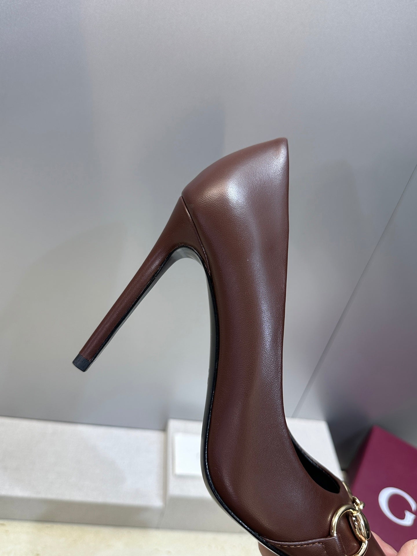Gucci Women's Pointed-toe High Heels Shoes 9.5cm G86232 - Euro 35=US 4 - View 8